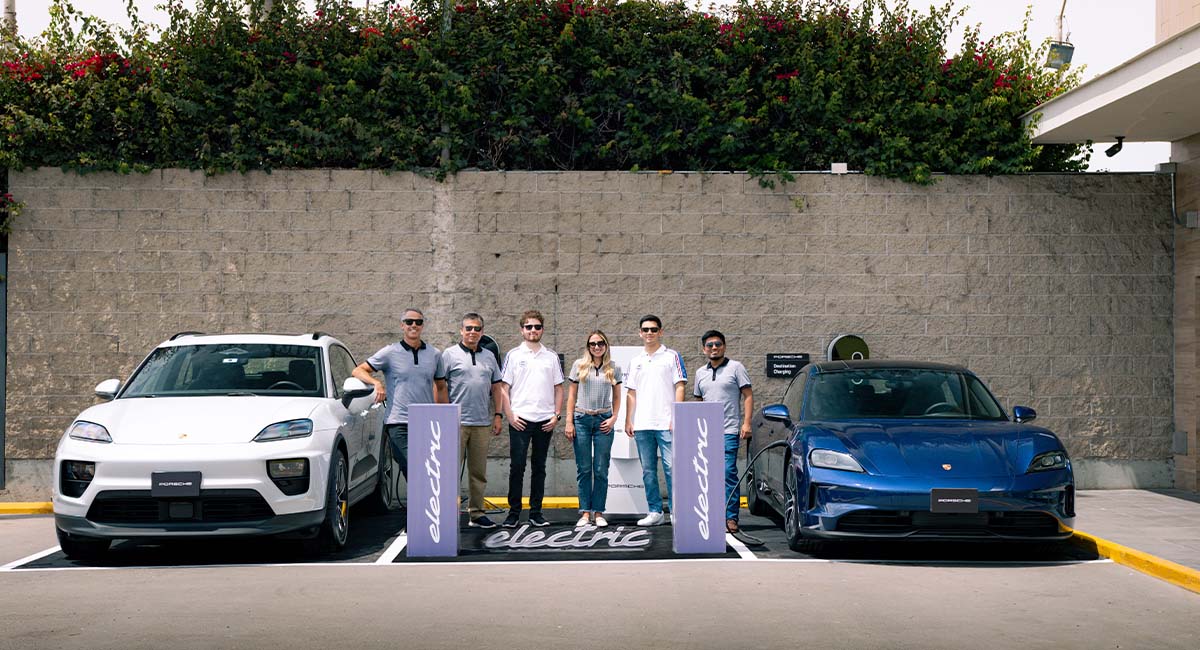 Porsche amplía su red de carga en Perú