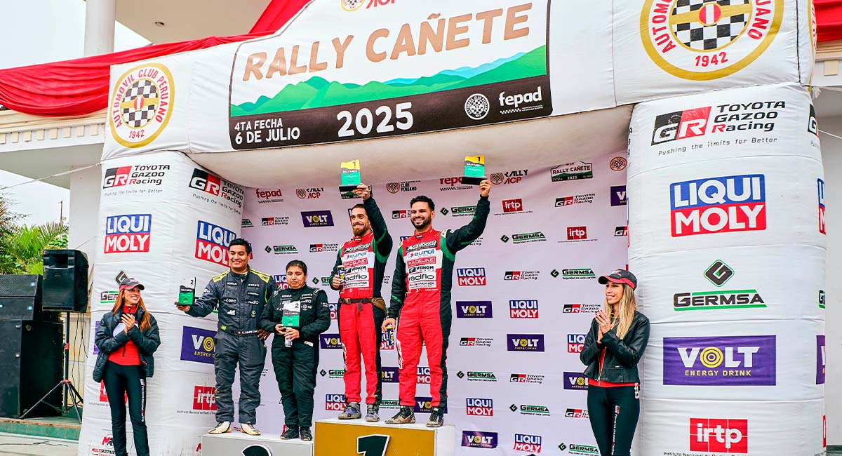 Ashley García suma una nueva victoria en el Rally Cañete