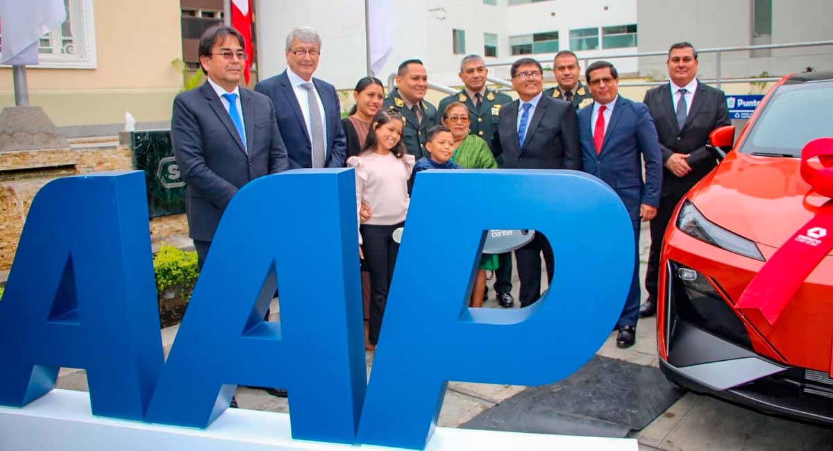 AAP entregó un vehículo al segundo lugar del Premio Nacional “Policía Soy 2025”